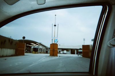 View of road against sky