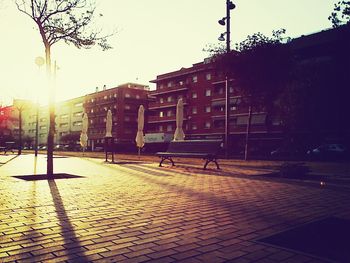 Buildings in city