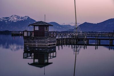 Chiemsee in the evening