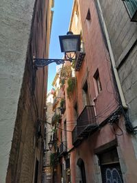 Low angle view of residential buildings