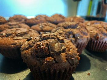Close-up of muffin