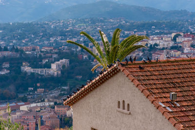 View of buildings in city