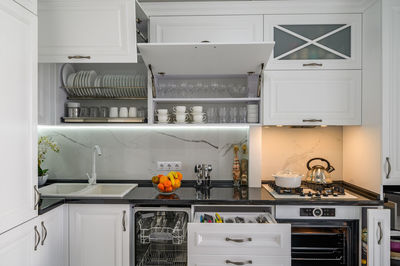 View of kitchen at home