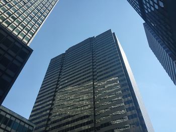 Low angle view of modern building