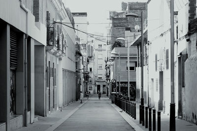 Street amidst buildings in city