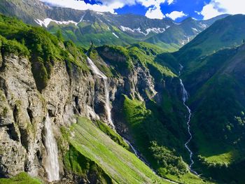 Scenic view of mountains