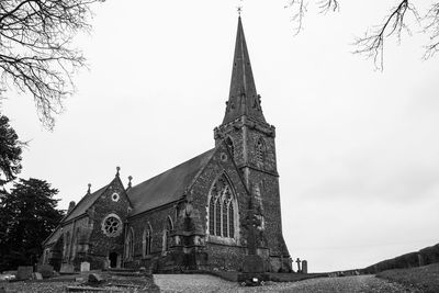 Low angle view of cathedral against sky