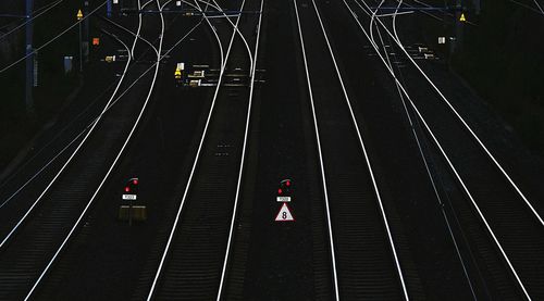 Railroad station platform