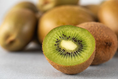 Close-up of fruits on table