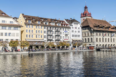 View of buildings in city