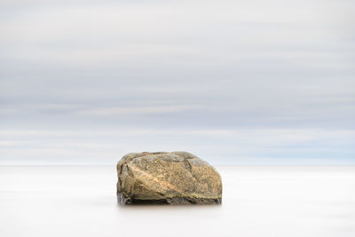 Rock at sea, rullsand, uppland, sweden