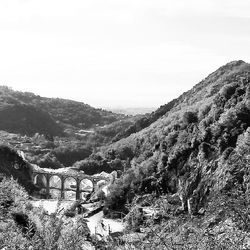 Scenic view of mountains