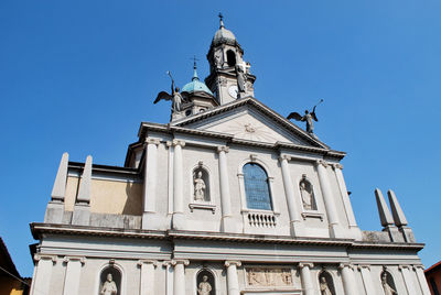 Church of san vito in lomazzo, como, lombardy, italy.