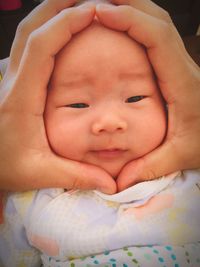 Close-up of baby