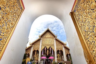 Low angle view of a building