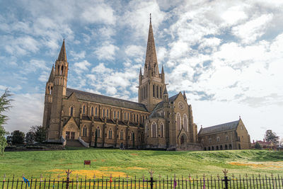 Low angle view of church