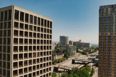 Buildings in city