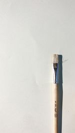 Close-up of pencil against white background