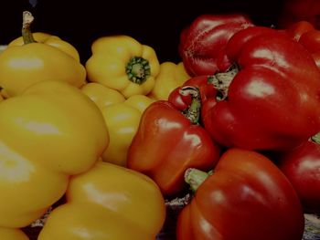 Close-up of fruits for sale at market stall