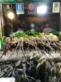 Various fruits for sale in market