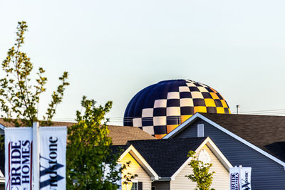 Low angle view of building against sky