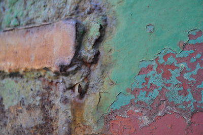 Full frame shot of weathered wall