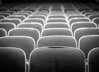 Empty chairs ritz theater