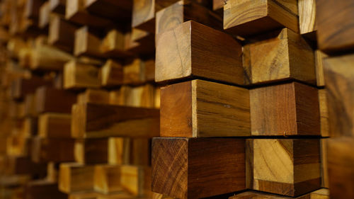 Full frame shot of wood