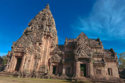 Low angle view of historical building against sky