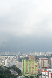 Cityscape against sky
