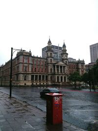 View of buildings in city