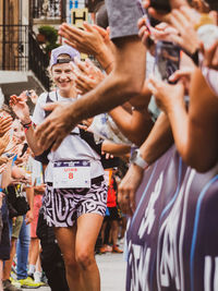 Katie schide at chamonix during utmb 2022