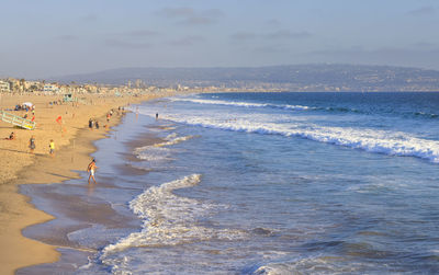 Scenic view of manhattan beach