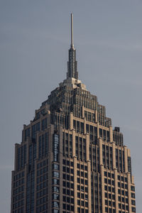 Low angle view of buildings against sky