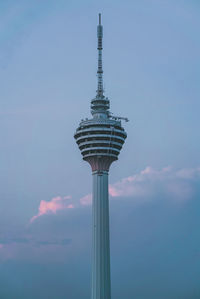 Low angle view of modern building against sky