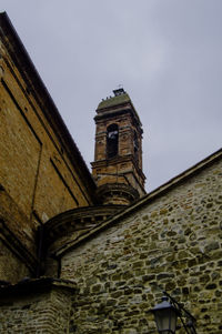 Low angle view of built structure against sky