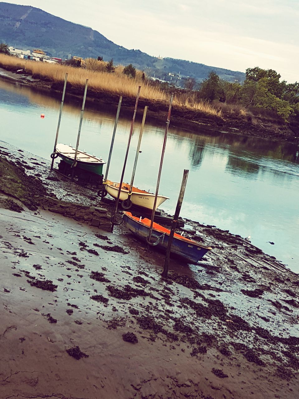 water, nautical vessel, nature, sky, scenics, tranquil scene, beauty in nature, tranquility, outdoors, no people, day