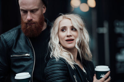 Portrait of a young couple