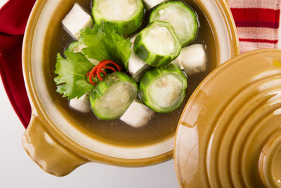 Close-up of salad in bowl