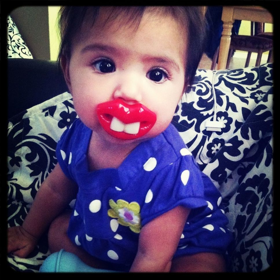 Her favorite passy 