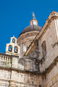 Dome and bells of the dubrovnik cathedral