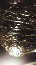 Close-up of water surface