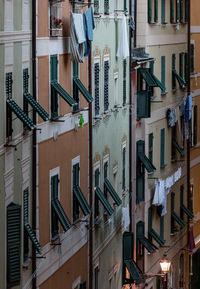 Low angle view of residential building