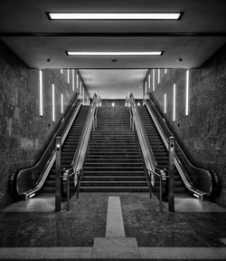 Interior of subway station