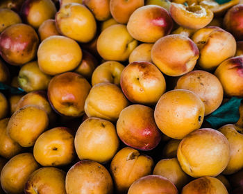 Full frame shot of fruits for sale at market stall