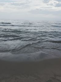 Scenic view of beach