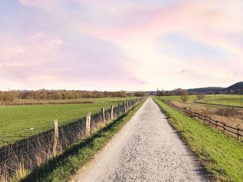 Idyllic road in mülheim 