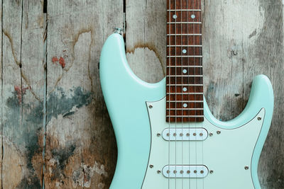 Close-up of guitar