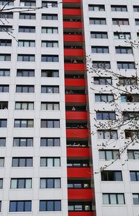 Low angle view of building in city