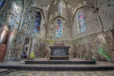 Interior of cathedral